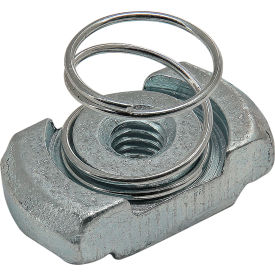 45 Series M4 Spring Nut Slot 10 Steel Bright