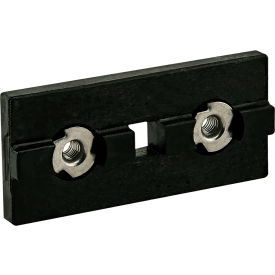 45 Series Single Keyed Standard Linear Bearing Pad, Black