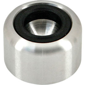 Fractional Metric Series Base For Swivel Feet, D30 w/ Anti-Slip Plate, Stainless Steel