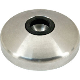 Fractional Metric Series Base For Swivel Feet, D60 w/ Anti-Slip Plate, Stainless Steel