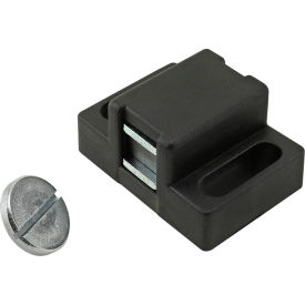 25, 40 Series Plastic Magnetic Catch, Black