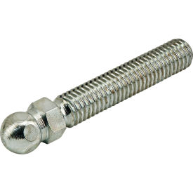 Fractional Swivel Foot Threaded Stem: 1/2-13 X 2.500", Zinc
