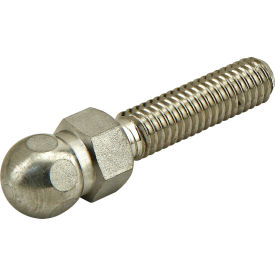 Fractional Swivel Foot Threaded Stem: 3/8-16 X 1.500", Stainless Steel