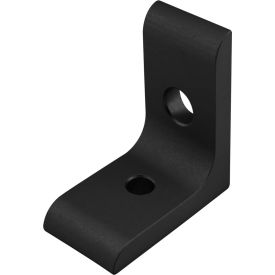 10, 15 Series Transition Inside Corner Bracket with 2 Hole, Black