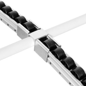 Flex pipe 10 & 25 Series Track Union, Steel Zinc