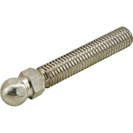 Fractional Swivel Foot Threaded Stem: 1/2-13 X 2.500", Stainless Steel