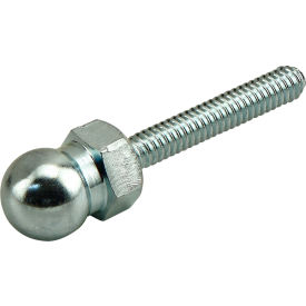 Fractional Swivel Foot Threaded Stem: 1/4-20 X 1.500", Zinc