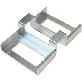 10, 25 Pipe Series Track Union (85mm) Steel, Bright Zinc