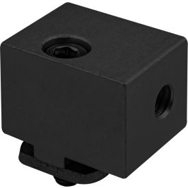 15 Series S/S Panel Mount Block, Black