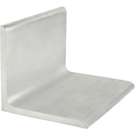 Metric 80mm x 80mm x 6mm Angle Profile, 157-1/2" Bar, Mill Finish
