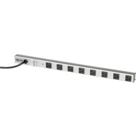 10 Series 15, 25, 30, 40 & 45 Power Strip, 8 Outlets, 15A, 6' Cord