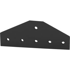 15 Series & Ready Tube 6 Hole Tee Joining Plate, Black
