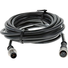 M12 extension cable, 5-pin, 16', for 10,15,25,30,40 & 45 Series