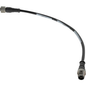 10, 15, 25, 30, 40 & 45 Series M12 Extension Cable, 5-Pin, 0.3M, 1 ft