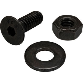 Bolt Assembly 1/4-20 x .750", FHSCS with Washer and Hex Nut, Black