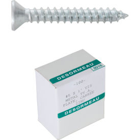 Flex pipe Flat Head Square Screw #8 x 1