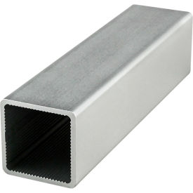 Quick Frame 1" x 1" Square Tube Profile, 145" Bar, Anodize