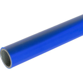 8' PE Coated Steel Pipe, 2mm Thick, Blue