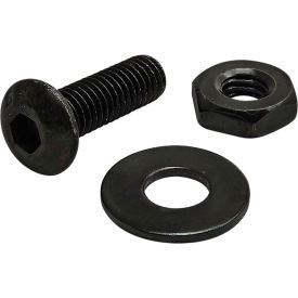 Button Head Socket Cap Screw with Hex Nut 10-32 x 5/8"
