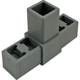 Quick Frame Series 3 Way Tee Connector, Gray