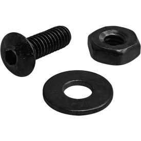 Button Head Socket Cap Screw with Hex Nut, 8-32 x 1/2"