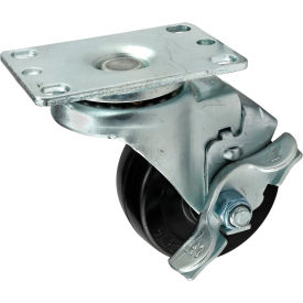 3" Flange Mount Swivel Casters/ Brake