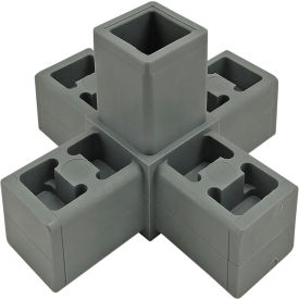 Quick Frame Series 5 Way Junction Connector, Gray