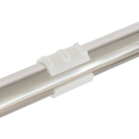 Plastic Hinge Sleeve for Pipe Joints, White