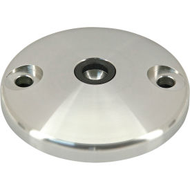 Fractional Metric Series Base For Swivel Feet, D100 w/ Anti-Slip Plate, 9mm