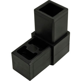 Quick Frame Series 2 Way Corner Connector, Black