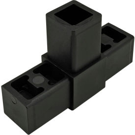 Quick Frame Series 3 Way Tee Connector, Black