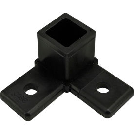 Quick Frame Series 90 Degree 'L' Base Conn, Black