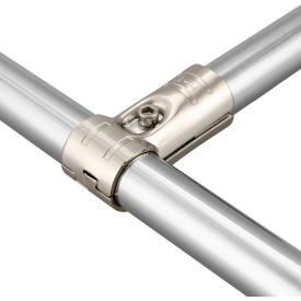 Tee Joint Set Steel, Silver