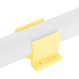 Pipe Series Surface Clip For Connecting, Yellow