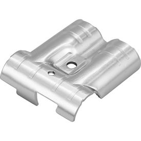 Flex pipe Double Tee Joint, Chrome Plated