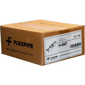 Flex pipe Standard Joints with 3 Pre-Drilled Holes, Chrome Plating, Box of 150