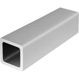 Fractional 1" x 1" Square Tube Profile, 145" Bar, Mill Finish