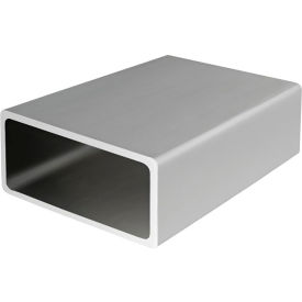 Fractional 1-1/2" x 3" Rectangular Tube Profile, 145" Bar, Mill Finish