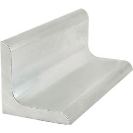 Fractional 1-1/2" x 1-1/2" x 1/4" Angle Profile, 145" Bar, Mill Finish