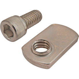 Socket Head Cap Screw with Economy T-Nut, Stainless Steel, 5/16-18 X 5/8"