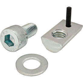 M8 x 16.00mm Bright Socket Head Cap Screw with Washer and Roll-In T-Nut