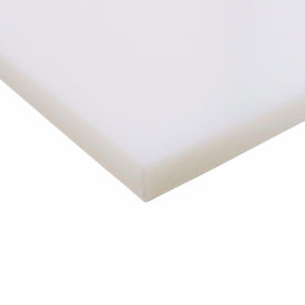 1/4" HDPE Plastic 4 x 8 x 1/4'', White