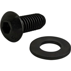 Bolt Assembly: 5/16-18 x .750" Button Head Socket Cap Screw with Washer, Black