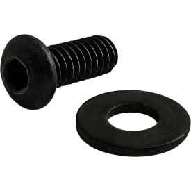 Bolt Assembly: 1/4-20 x .625" Button Head Socket Cap Screw with Washer, Black