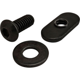 Button Head Socket Cap Screw with Economy T-Nut, 1/4-20 x 5/8"