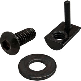 Button Head Socket Cap Screw, with Drop In, 1/4-20 x 5/8"