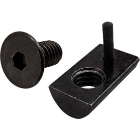 Bolt Assembly 5/16-18 x .625", FHSCS with Roll-In T-Nut with Flex Handle, Bright