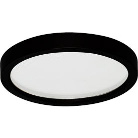 5-1/2" LED Flush Mount, 9W, 750 Lumens, 120V, Black