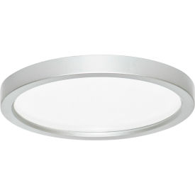 5-1/2" LED Flush Mount, 9W, 750 Lumens, 120V, Brush Nickel