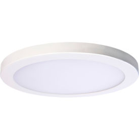 7" LED Flush Mount, 15W, 1250 Lumens, 120V, White